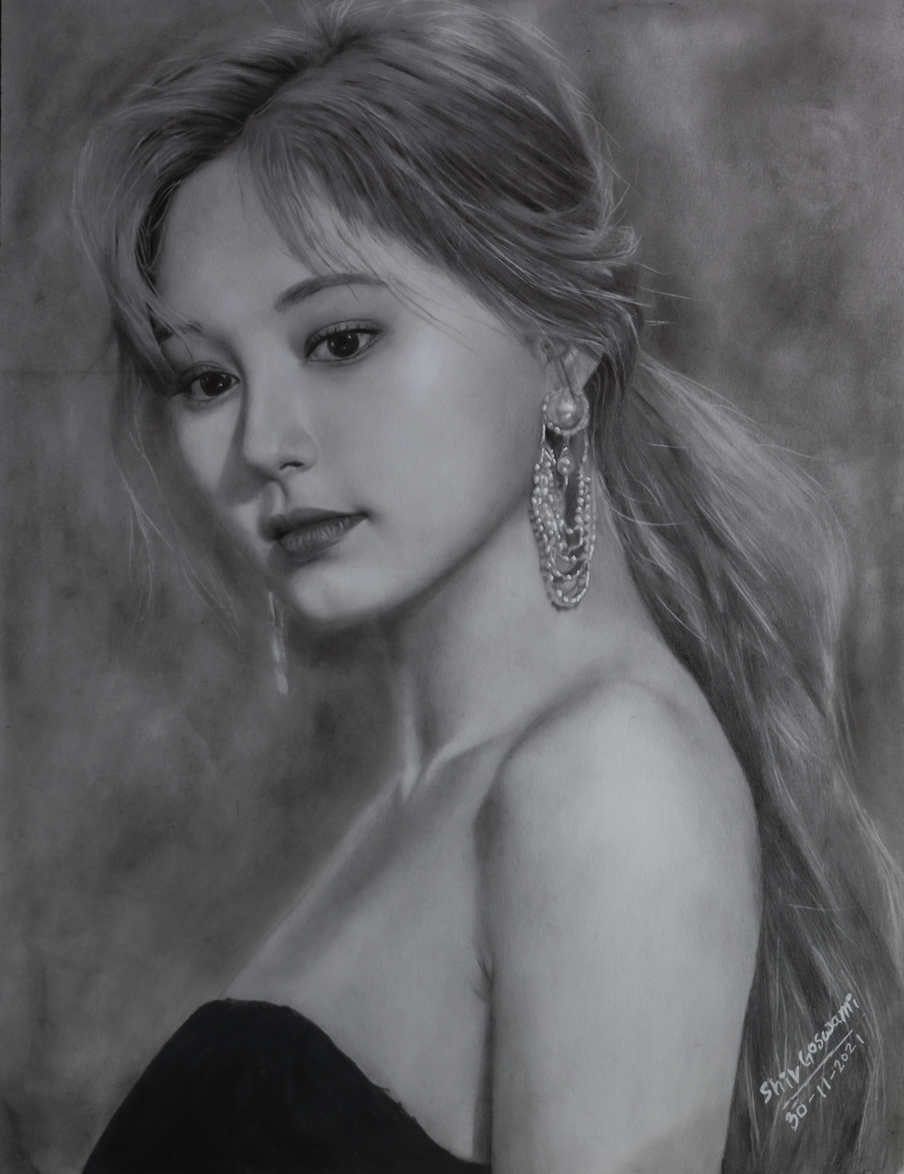 Pencil portrait