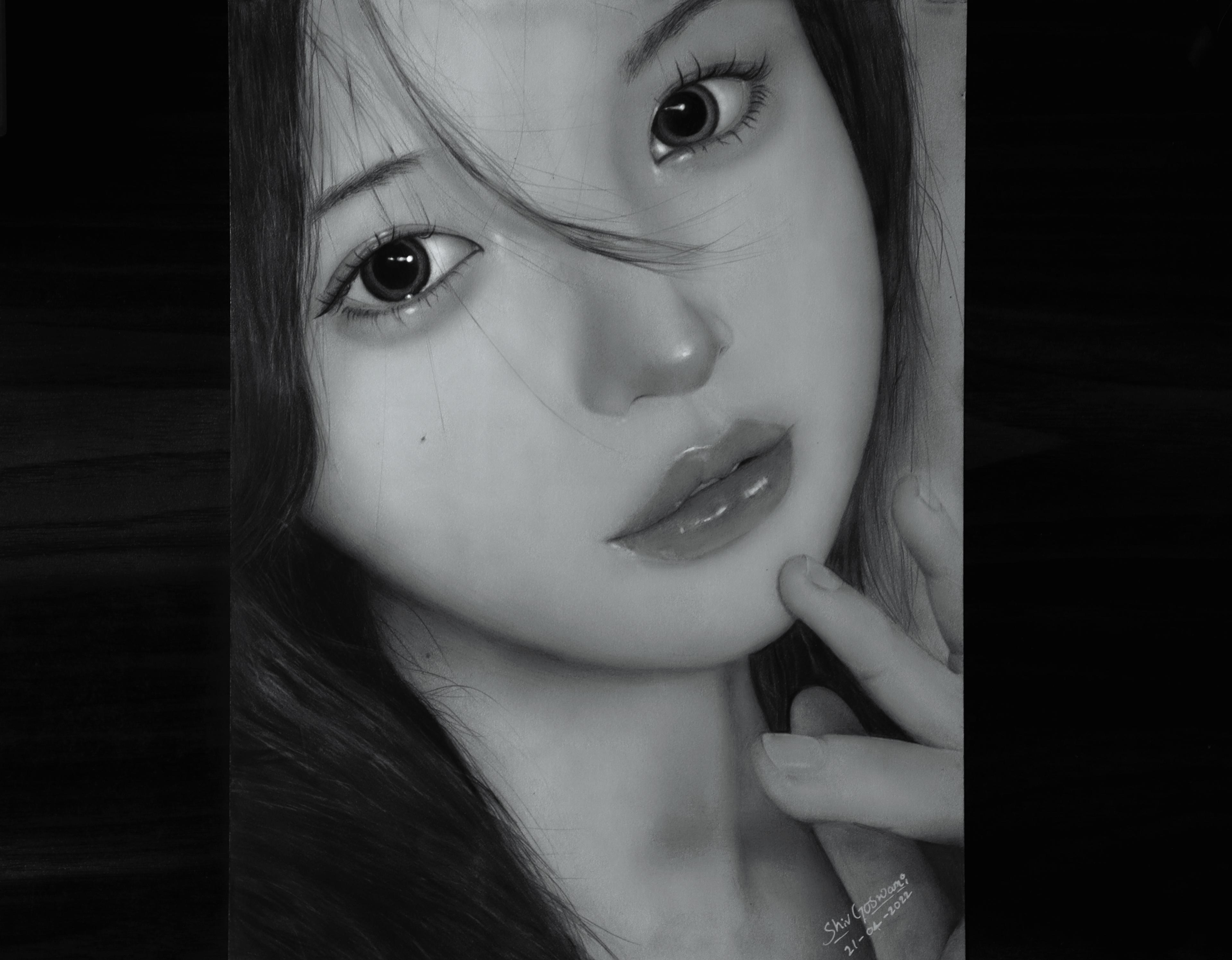 Pencil portrait